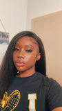 African Kinky Straight- 13x4 Frontal Wig