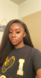 African Kinky Straight - 5x5 HD Closure Wig